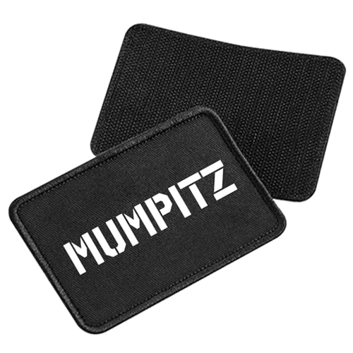 Huuraa Patch Mumpitz Schriftzug Geschenk Black Mumpitz Präsent Huuraa Patch Mumpitz Schriftzug Geschenk Black Mumpitz Präsent von Huuraa
