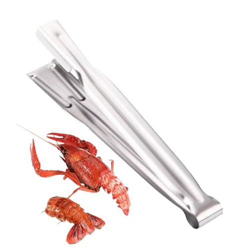 Huvqianu Krebsschäler, ergonomischer -Schaler, Meeresfrüchte-Werkzeug, rostfreie Schälvorrichtung, Clips, tragbares Küchen-Zubehör für Familienessen, Bankett, Vorbereitung, Bar, Cocktail Huvqianu Krebsschäler, ergonomischer -Schaler, Meeresfrüchte-Werkzeug, rostfreie Schälvorrichtung, Clips, tragbares Küchen-Zubehör für Familienessen, Bankett, Vorbereitung, Bar, Cocktail von Huvqianu