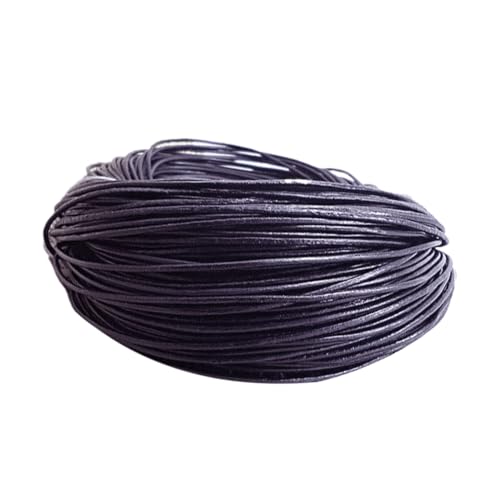 Huvqianu Lederband | Leder Seil Kordel,Einstellbar 8.8 Meter Wickelbedarf Für Damen Herren Schuhe Stiefel Hüte Schmuck Lanyard Huvqianu Lederband | Leder Seil Kordel,Einstellbar 8.8 Meter Wickelbedarf Für Damen Herren Schuhe Stiefel Hüte Schmuck Lanyard von Huvqianu