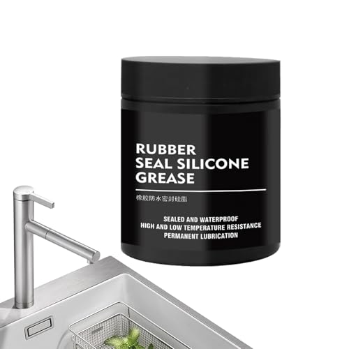 Huvqianu Siliconefett für Gummidichtungen - O Ring Schmiermittel Dichtungsmittel - Multifunktionelles Schmiermittel für Ventile, Filter und Dichtungen für Automobilwartung und Pflege als von Huvqianu