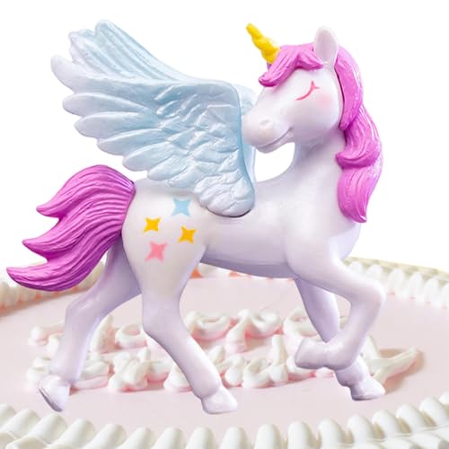 -Kuchenaufsatz für Mädchen, Cartoon-Tier-Geburtstagskuchenaufsatz – mit Flügeln, Figur für Auto, Dekoration -Kuchenaufsatz für Mädchen, Cartoon-Tier-Geburtstagskuchenaufsatz – mit Flügeln, Figur für Auto, Dekoration von Huvqianu