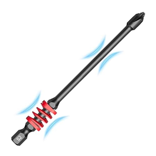 Magnetic Drill Bits, Strong Rainbow Set, 0.236x2.56in Crossing Spring Head, Anti-Slip Precision Shank, Authentic High-Torque Design for Electric Drilling, Extension, Home von Huvqianu