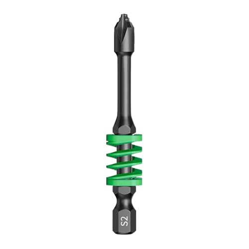 Magnetic Drill Bits, Strong Rainbow Set, 0.236x2.56in Crossing Spring Head, Anti-Slip Precision Shank, Authentic High-Torque Design for Electric Drilling, Extension, Home von Huvqianu