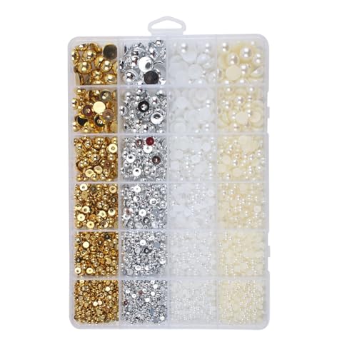 Nagelperlen, halb runde Handwerksperle, flache Rückenwache, glänzender Finish -, Nageldesign -Verzierungen für Sommerfrauen, mach es selbst Salondesigns, Schmuck, Telefonhülle, Heimdekoration Nagelperlen, halb runde Handwerksperle, flache Rückenwache, glänzender Finish -, Nageldesign -Verzierungen für Sommerfrauen, mach es selbst Salondesigns, Schmuck, Telefonhülle, Heimdekoration von Huvqianu