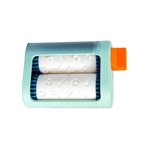 Huxibai Bedruckt, für Visitenkarten mit Doppelrolle – tragbarer Handdrucker, homogene Textur für Herren und Damen, Scrapbooking Huxibai Bedruckt, für Visitenkarten mit Doppelrolle – tragbarer Handdrucker, homogene Textur für Herren und Damen, Scrapbooking von Huxibai