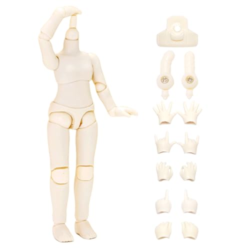 Huxibai Bewegliche Körperpuppe,Bewegliche Figur Mit Mehrfach Gelenken | Flexible Mehrpositionen Sammlungsdekoration Für Schreibtisch Und von Huxibai