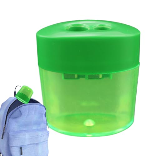 Huxibai Buntstiftspitzer,Doppelloch Spitzer | Ergonomisches Tragbares Anspitzwerkzeug, Schulmaterial Für Schüler, Lehrer, Zuhause Und Klassenzimmer Huxibai Buntstiftspitzer,Doppelloch Spitzer | Ergonomisches Tragbares Anspitzwerkzeug, Schulmaterial Für Schüler, Lehrer, Zuhause Und Klassenzimmer von Huxibai