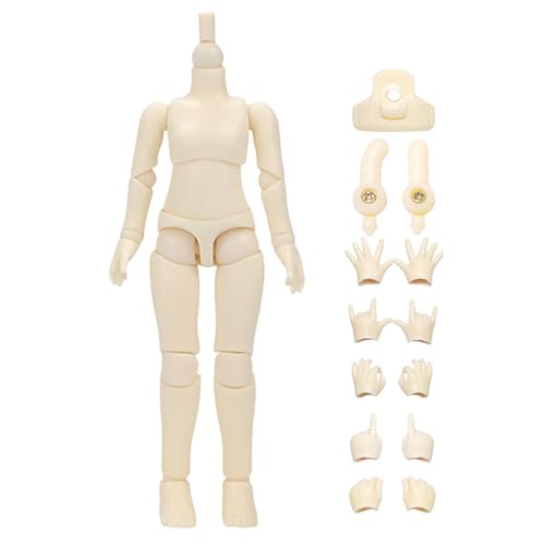 Huxibai Gelenkige Körperpuppe, Bewegliche Gliederpuppe Als Spielfigur, Flexible Mehrpositionen Sammlungsdekoration Für Schreibtisch Und von Huxibai