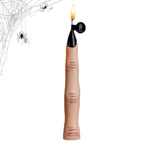 Huxibai Herbstkerzen, Halloween-Kerzen, Dekoration, gruselige Tischdekoration für Zuhause, Arbeitszimmer, Esszimmer, , Veranstaltungen und Geburtstage von Huxibai