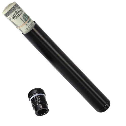 Huxibai Metal Tube Container | Tragbarer Aufbewahrungsrohr-Organizer, wasserdicht, für Reisen, Veranstaltungen im Freien von Huxibai