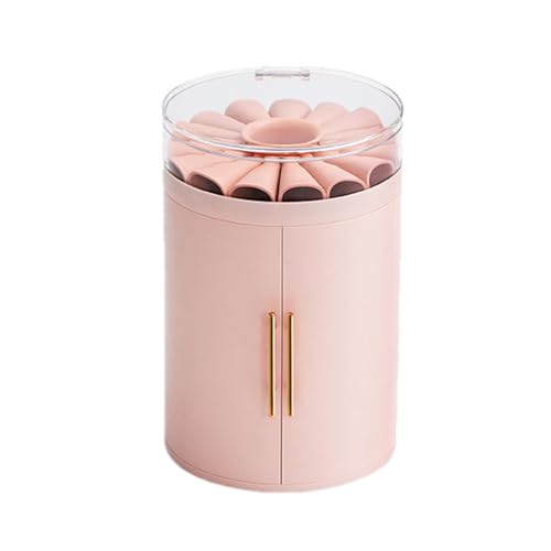 5-lagiger Schmuckhalter – runde Schmuckschatullen für Damen, Reise-Schmuck-Organizer, große Schublade, Schmuck-Organizer mit Schubladen, Schmuckaufbewahrung, Halter, Halsketten, Armbänder 5-lagiger Schmuckhalter – runde Schmuckschatullen für Damen, Reise-Schmuck-Organizer, große Schublade, Schmuck-Organizer mit Schubladen, Schmuckaufbewahrung, Halter, Halsketten, Armbänder von Huyeruie