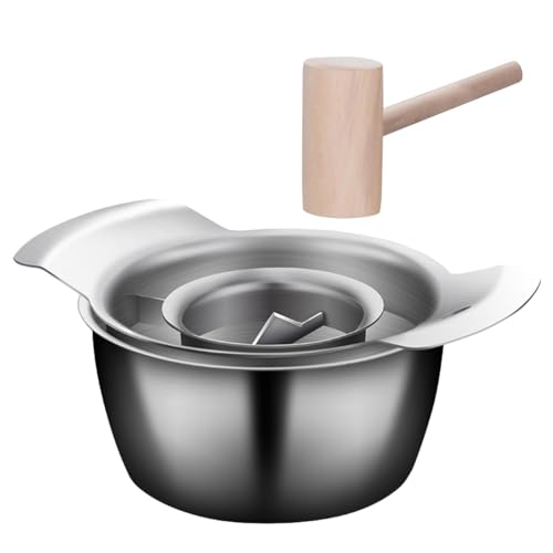 Granatapfelschäler - Granatapfel Schälwerkzeug Set, Granatapfel Enteeder Edelstahl Granatapfel Schäler mit Schüssel, Einfache Entfernung Küche Gadget für Granatapfel, Granatapfel Sämaschine Granatapfelschäler - Granatapfel Schälwerkzeug Set, Granatapfel Enteeder Edelstahl Granatapfel Schäler mit Schüssel, Einfache Entfernung Küche Gadget für Granatapfel, Granatapfel Sämaschine von Huyeruie