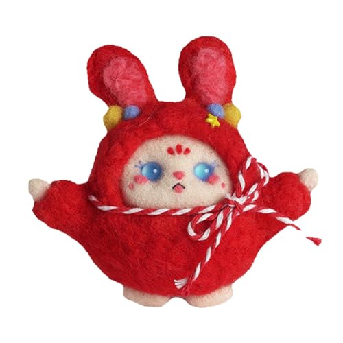 Huyeruie Filz-Set – Filz-Starter-Set, Nadelfilz-Starter-Set, Wollfilz-Werkzeuge für gefilzte Puppen, Nadelfilz-Zubehör von Huyeruie