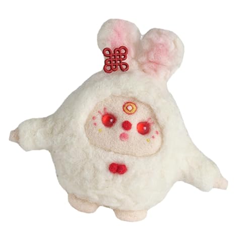 Huyeruie Filzset, Puppenherstellung Filzset, Nadelfilz-Kit Starter, Filzset für Anfänger Erwachsene, Kinder, niedliche Filzpuppen, Filzzubehör von Huyeruie