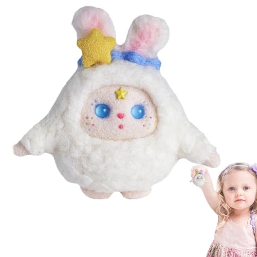 Huyeruie Nadelfilz-Set, Puppenherstellungs-Filz-Set, Nadelfilz-Set, Anfänger, Erwachsene, Kinder, niedliche Filzpuppen, Filzzubehör von Huyeruie