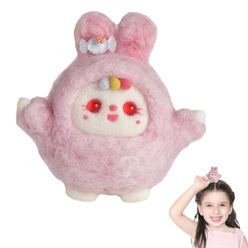 Huyeruie Nadelfilz-Sets für Erwachsene – niedliches Puppenfilz-Set, Nadelfilz-Set, Starter-Filz-Set für Anfänger, Erwachsene, Kinder, niedliche Filzpuppen, Filzzubehör Huyeruie Nadelfilz-Sets für Erwachsene – niedliches Puppenfilz-Set, Nadelfilz-Set, Starter-Filz-Set für Anfänger, Erwachsene, Kinder, niedliche Filzpuppen, Filzzubehör von Huyeruie