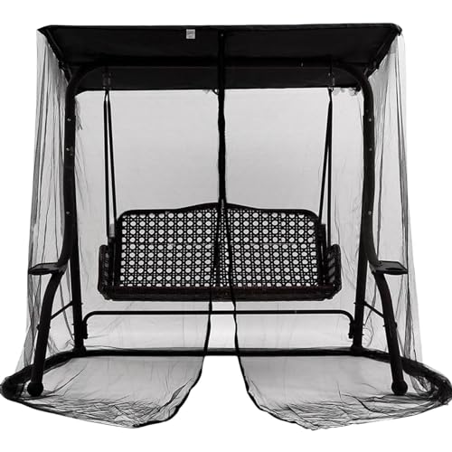 Moskittoes Netz für Terrasse – Garten-Netz, Terrassenschirm, Moskitonetz, verstellbares Terrassen-Netz mit Reißverschluss, Outdoor-Veranda-Schaukelnetz, UV-beständiges Terrassennetz für den Moskittoes Netz für Terrasse – Garten-Netz, Terrassenschirm, Moskitonetz, verstellbares Terrassen-Netz mit Reißverschluss, Outdoor-Veranda-Schaukelnetz, UV-beständiges Terrassennetz für den von Huyeruie