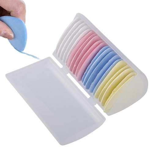 Schneiderkreide-Set – Ewing Kreide zum Markieren von Stoff, buntes Schneiderkreide-Set, bunte Schneiderkreide mit Dreiecksform, löschbares Stoffmarkiermuster, Nähwerkzeug Schneiderkreide-Set – Ewing Kreide zum Markieren von Stoff, buntes Schneiderkreide-Set, bunte Schneiderkreide mit Dreiecksform, löschbares Stoffmarkiermuster, Nähwerkzeug von Huyeruie