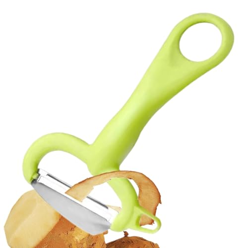 Sparschäler, Drehbarer Y-Form Schäler Aus Edelstahl, Gemüseschäler Aus Edelstahl, Gute Griffigkeit Schäler Aus Edelstahl | Küchenhelfer Gadget Schäler, Schäler von Huyeruie