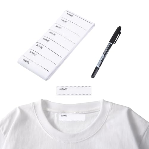 200 Stück Namensschilder für Kleidung zum Aufbügeln, Namensstempel Kinder Textil & 1 Stift, Namensetiketten für Kleidung, Textilstempel, Wäscheetiketten für Pflegeheime, Name Stamp for Kids Clothing 200 Stück Namensschilder für Kleidung zum Aufbügeln, Namensstempel Kinder Textil & 1 Stift, Namensetiketten für Kleidung, Textilstempel, Wäscheetiketten für Pflegeheime, Name Stamp for Kids Clothing von HweeWanX