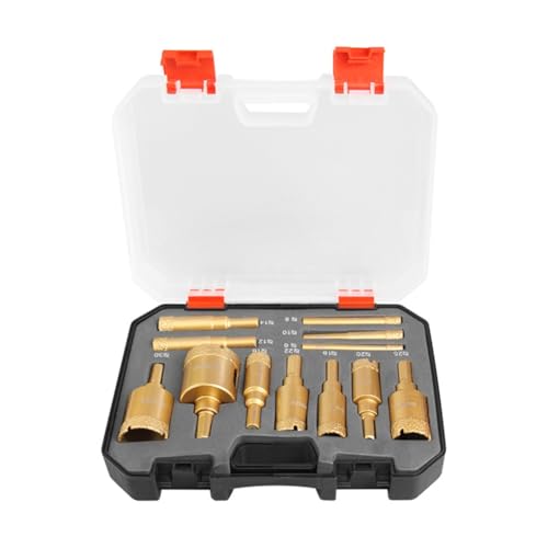 Hxhsgmeh 12Stk. 6-35mm Diamantbeschichtete Bohrer Multifunktionsbohrer für Marmor, Fliesen und Keramik Hxhsgmeh 12Stk. 6-35mm Diamantbeschichtete Bohrer Multifunktionsbohrer für Marmor, Fliesen und Keramik von Hxhsgmeh