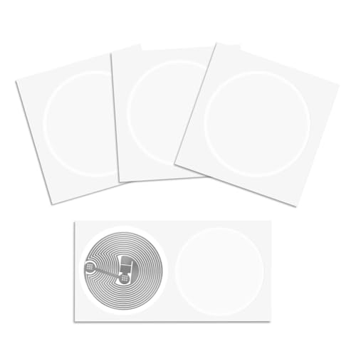 Hxhsgmeh 30 Stück NFC Ntag216-Aufkleber, Ntag216 NFC-Tags, NFC 216 Tag, Ntag216 NFC-Karten, 13,56 MHz NFC-Tag-Aufkleber, 888 Speicher Hxhsgmeh 30 Stück NFC Ntag216-Aufkleber, Ntag216 NFC-Tags, NFC 216 Tag, Ntag216 NFC-Karten, 13,56 MHz NFC-Tag-Aufkleber, 888 Speicher von Hxhsgmeh