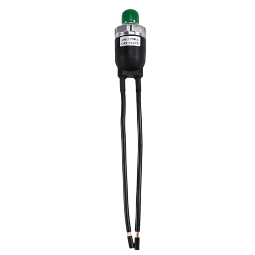 Hxhsgmeh Luftkompressor-Druckschalter mit 12AWG-Kabeln, 12 V, 20 A, 1/4 NPT, 120-150 PSI Hxhsgmeh Luftkompressor-Druckschalter mit 12AWG-Kabeln, 12 V, 20 A, 1/4 NPT, 120-150 PSI von Hxhsgmeh