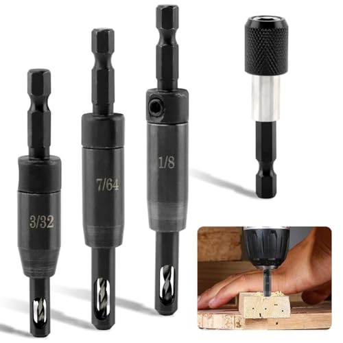 Hxhsgmeh Selbstzentrierende Bohrer-Set Selbstzentrierende Scharnierbohrer für 1/4-Scharnierbohrer Hxhsgmeh Selbstzentrierende Bohrer-Set Selbstzentrierende Scharnierbohrer für 1/4-Scharnierbohrer von Hxhsgmeh