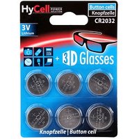 6 HyCell Knopfzellen CR2032 3,0 V 6 HyCell Knopfzellen CR2032 3,0 V von HyCell