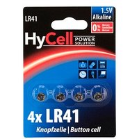 4 HyCell Knopfzellen LR41 1,5 V von HyCell