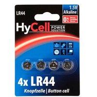 4 HyCell Knopfzellen LR44 1,5 V von HyCell