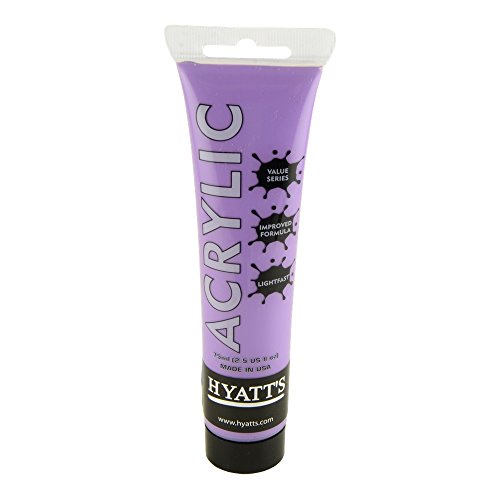 Hyatt's - Acrylfarbe - 75 ml - Leuchtendes Lila Hyatt's - Acrylfarbe - 75 ml - Leuchtendes Lila von Hyatt's