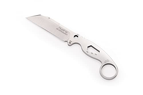 Hydra Buzzard White Hawk Multiwerkzeug Messer, Edelstahl 1.4116, 80 mm Klinge und schwarze Kydexscheide Hydra Buzzard White Hawk Multiwerkzeug Messer, Edelstahl 1.4116, 80 mm Klinge und schwarze Kydexscheide von Hydra KNIVES
