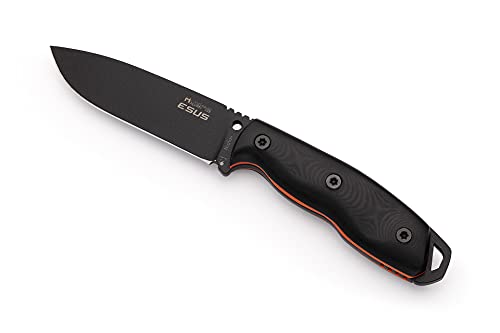 Hydra ESUS Taktisches Messer mit Klinge aus Niolox SB1 Kryostahl, schwarzer G10-Griff, inklusive Kydexscheide Hydra ESUS Taktisches Messer mit Klinge aus Niolox SB1 Kryostahl, schwarzer G10-Griff, inklusive Kydexscheide von Hydra KNIVES