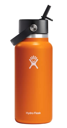 Hydro Flask Breiter Flex-Strohhalmdeckel, Netzstoff, spülmaschinenfest, auslaufsicher von Hydro Flask