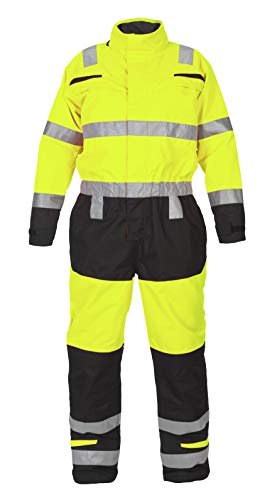 Hydrowear 072397YB Ubbena Winter-Overall Gelb/Schwarz Größe 4XL von Hydrowear