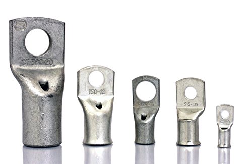 Kupfer Rohr Klemmen der Batterie enden Ösen Ösen 10MM KABEL 8 mm Bohrung 10 PACK Kupfer Rohr Klemmen der Batterie enden Ösen Ösen 10MM KABEL 8 mm Bohrung 10 PACK von Hyfive