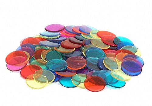 Hygloss 100 Pro Tasche Bingo Chips Marken Blickdicht farbig, 7/20,3 cm, 400 Pcs Hygloss 100 Pro Tasche Bingo Chips Marken Blickdicht farbig, 7/20,3 cm, 400 Pcs von Hygloss