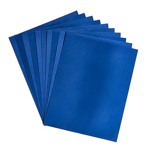 Hygloss Dark Blue 10 Sheets Velourspapier, Filzartig, Dunkelblau Hygloss Dark Blue 10 Sheets Velourspapier, Filzartig, Dunkelblau von Hygloss