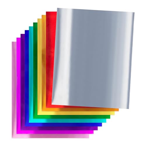 Hygloss Metallic Foil Paper Sheets Ideal für Kunst und Handwerk, Klassenzimmer-Aktivitäten und Künstler – 25,4 x 33 cm, Papier, 10, 10" x 13" von Hygloss