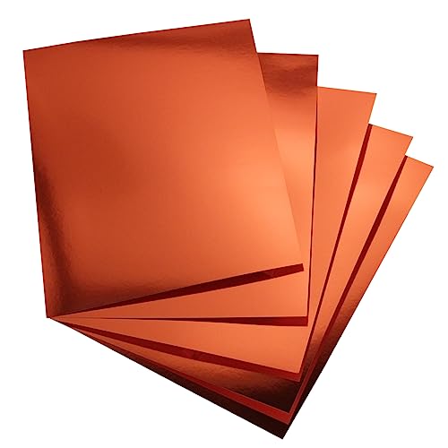 Hygloss Metallic-Folienbrett, 21,6 x 27,9 cm, 25 Blatt, rotes Kupfer, für Kunst und Handwerk, Klassenzimmer-Aktivitäten und Künstler, Papier, 21,6 x 27,9 cm Hygloss Metallic-Folienbrett, 21,6 x 27,9 cm, 25 Blatt, rotes Kupfer, für Kunst und Handwerk, Klassenzimmer-Aktivitäten und Künstler, Papier, 21,6 x 27,9 cm von Hygloss
