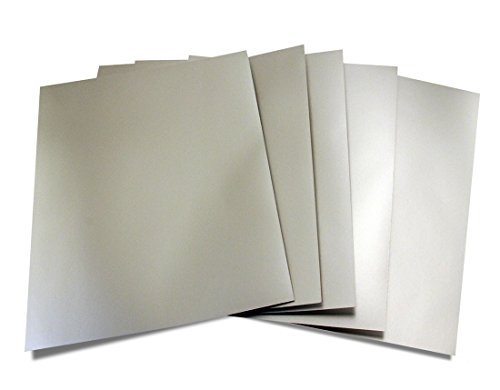 Hygloss Metallic-Folienplatten, 21,6 x 27,9 cm, 25 Blatt, Mattes Silber, für Kunst und Handwerk, Klassenzimmer und Künstler, Papier, 8.5x11 inch Hygloss Metallic-Folienplatten, 21,6 x 27,9 cm, 25 Blatt, Mattes Silber, für Kunst und Handwerk, Klassenzimmer und Künstler, Papier, 8.5x11 inch von Hygloss