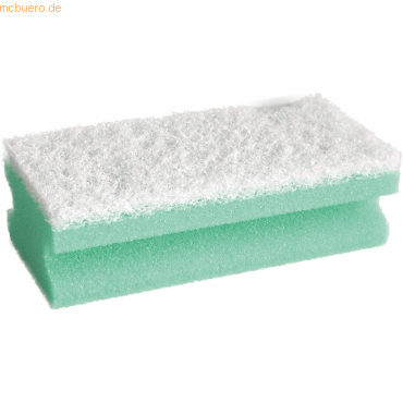 10 x HygoClean Reinigungsschwamm Color 15x7x4,5cm VE=10 Stück grün 10 x HygoClean Reinigungsschwamm Color 15x7x4,5cm VE=10 Stück grün von HygoClean