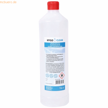 HygoClean Schnell-Desinfektion alkoholisch 1l von HygoClean