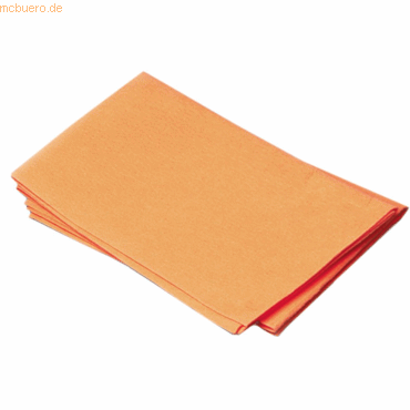 HygoClean Bodentuch Hexa 70x50cm orange VE=100 Stück von HygoClean