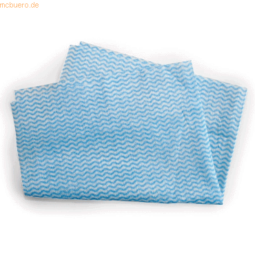 12 x HygoClean Spül- und Reinigungstuch Eco gelegt 51x37cm VE=50 Stück von HygoClean