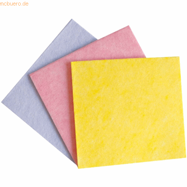 20 x HygoClean Mehrzwecktuch Tetra Standard 40x38cm blau/rosa/gelb sor 20 x HygoClean Mehrzwecktuch Tetra Standard 40x38cm blau/rosa/gelb sor von HygoClean