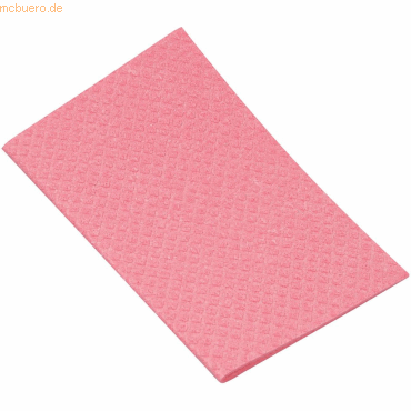 20 x HygoClean Schwammtuch 24,5x31cm VE=10 Stück rosa von HygoClean