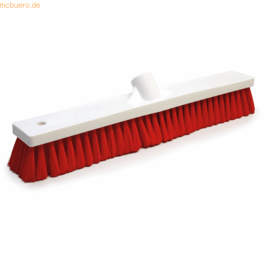 3 x HygoClean Saalbesen 28cm Kunststoff rot von HygoClean