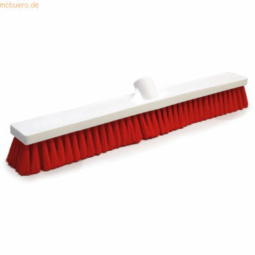 3 x HygoClean Saalbesen 60cm Kunststoff rot von HygoClean